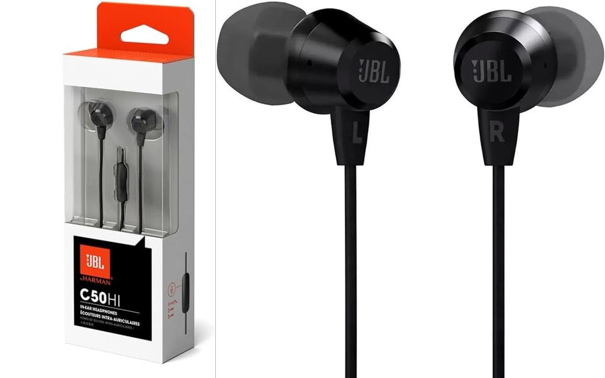 Fone de Ouvido in Ear C50HI - JBL 1 Fone de Ouvido in Ear C50HI - JBL