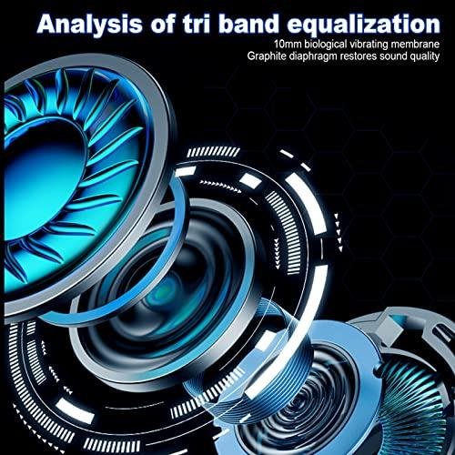  Fones de ouvido sem fio BT para jogos,Fones de ouvido para jogos GM2 Pro BT Fones de ouvido sem fio BT 5.3 360° Surround Dual Mode Som Cancelamento de ruído 