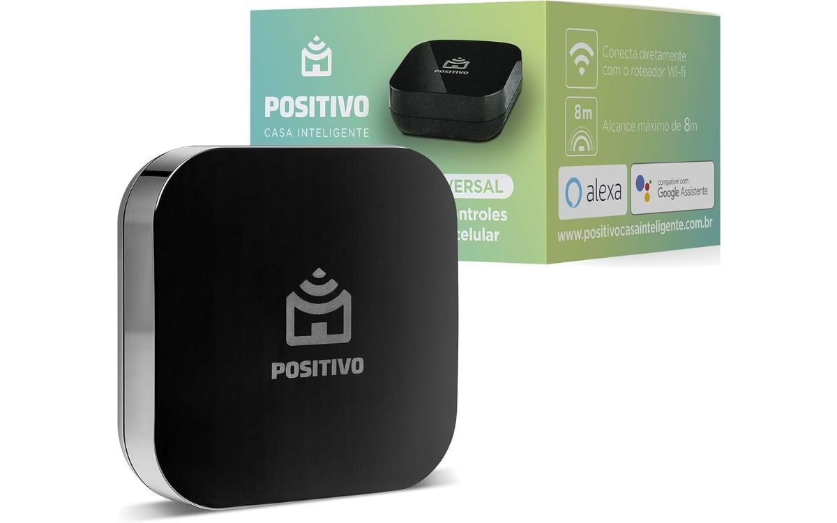Transforme Sua Casa com o Smart Controle Universal Wi-Fi Positivo Casa Inteligente 1 Smart Controle Universal Wi-Fi