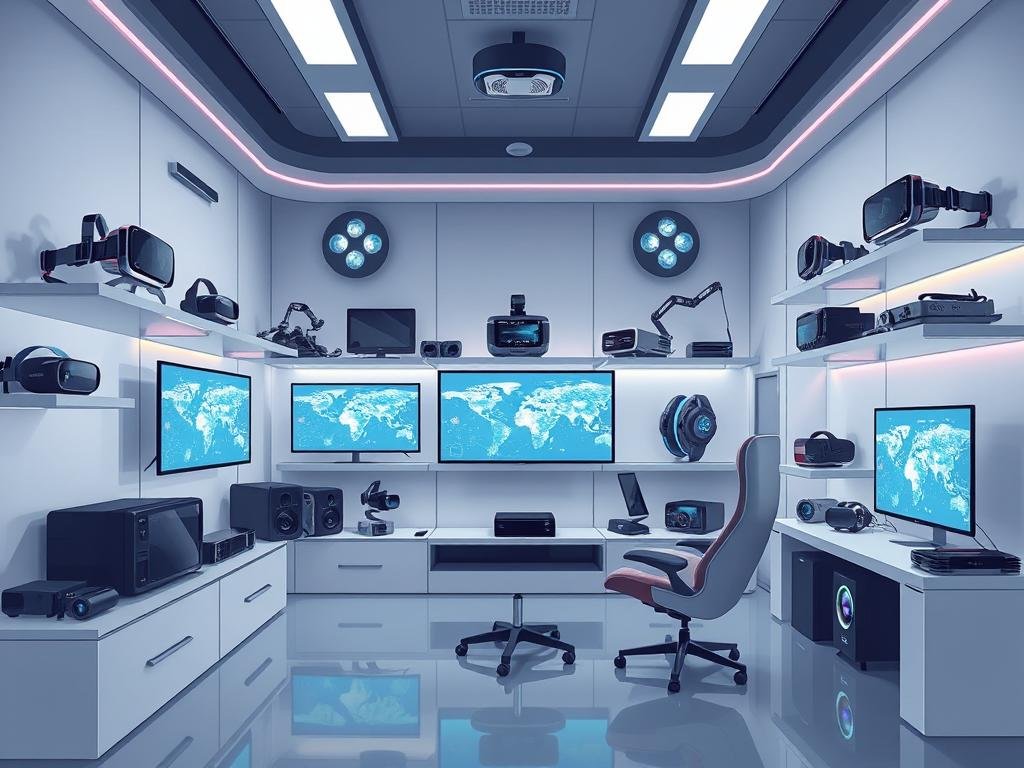 dispositivos de realidade virtual e aumentada