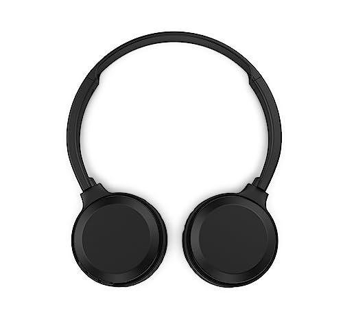 Headphone Philips bluetooth on-ear com microfone e energia para 15 horas na cor preto TAH1108BK/55 Headphone Philips bluetooth on-ear com microfone e energia para 15 horas na cor preto TAH1108BK/55