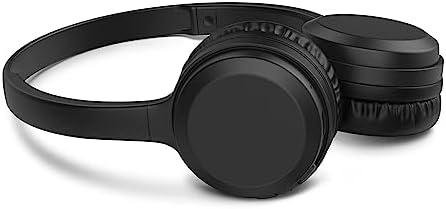 Philips bluetooth on-ear headphone with microphone and 15-hour power supply in black TAH1108BK/55 Philips bluetooth on-ear headphone with microphone and 15-hour power supply in black TAH1108BK/55