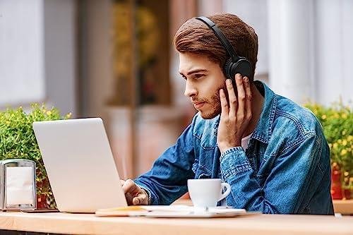 Philips bluetooth on-ear headphone with microphone and 15-hour power supply in black TAH1108BK/55 Philips bluetooth on-ear headphone with microphone and 15-hour power supply in black TAH1108BK/55