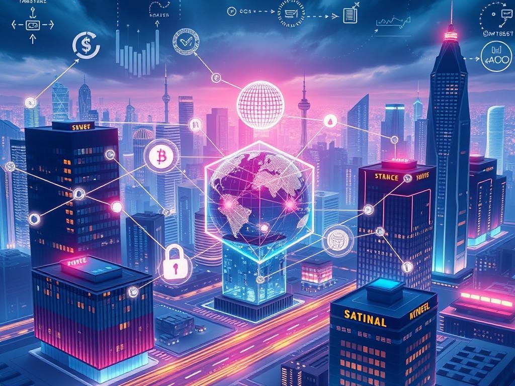 Como a Blockchain Está Sendo Implementada em Sistemas Financeiros e Além? 1 Como a Blockchain Está Sendo Implementada em Sistemas Financeiros e Além?