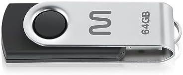 Pen Drive Twist 64GB USB Leitura 10MB/s e Gravação 3MB/s Preto Multilaser - PD590 Pen Drive Twist 64GB USB Leitura 10MB/s e Gravação 3MB/s Preto Multilaser - PD590