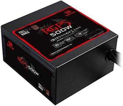 Fonte de Alimentação Redragon 500W 80 Plus Bronze PFC Ativo S/Cabo Fonte de Alimentação Redragon 500W 80 Plus Bronze PFC Ativo S/Cabo