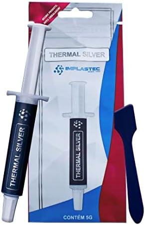 Análise Completa da Pasta Térmica Thermal Silver Seringa 5G Prata Implastec: Desempenho e Benefícios em Seu PC 1 41cfR1g knL. AC SL1500