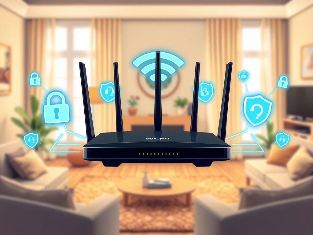 Roteador Wi-Fi para Proteção de Rede Roteador Wi-Fi para Proteção de Rede