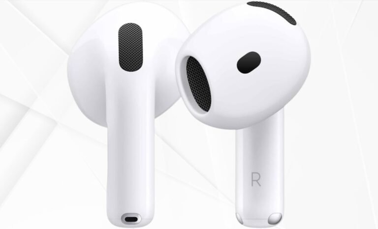 AirPods 4 com Cancelamento Ativo de Ruído 4 AirPods 4 com Cancelamento Ativo de Ruído