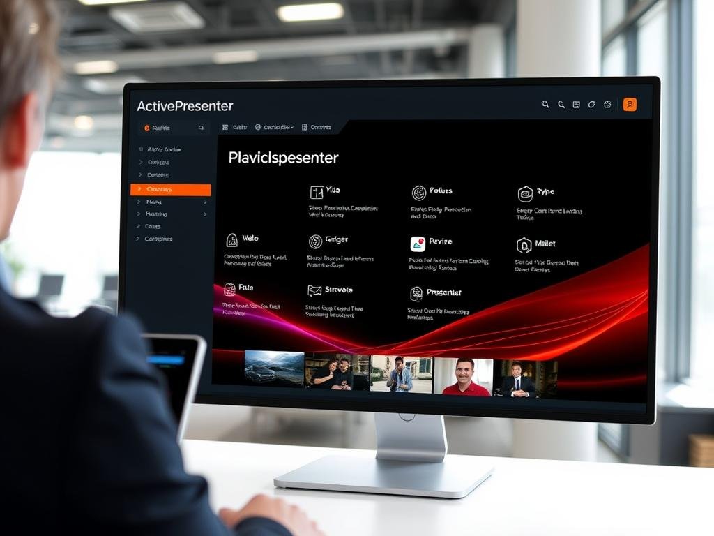 Imagem do ActivePresenter Imagem do ActivePresenter