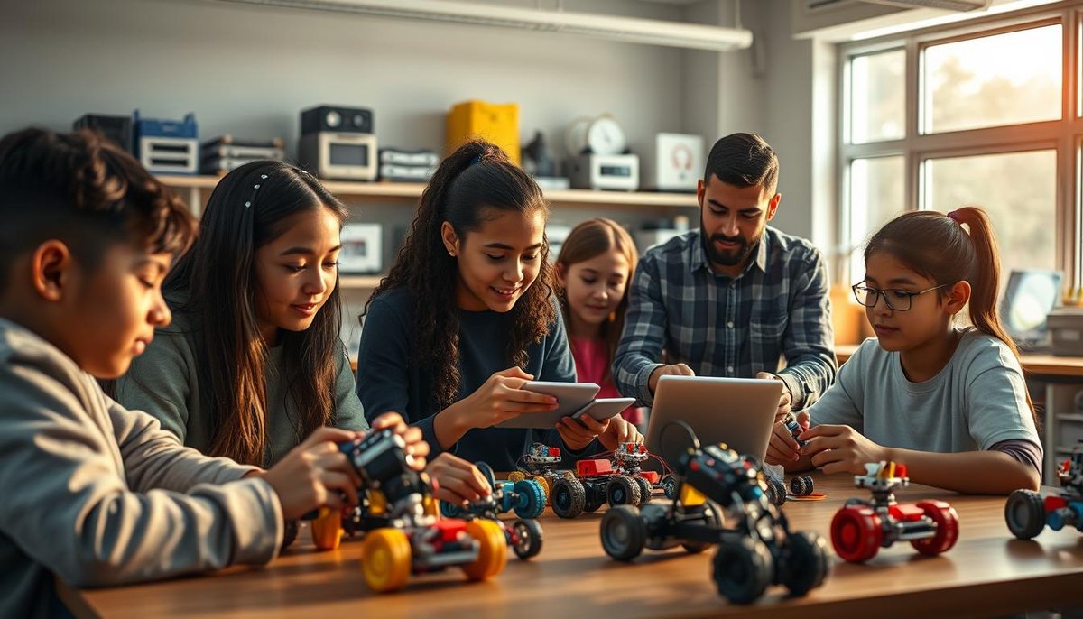 Robótica na Educação: Como as Escolas Estão Usando Tecnologia para Ensinar Programação 1 robótica educação ensino