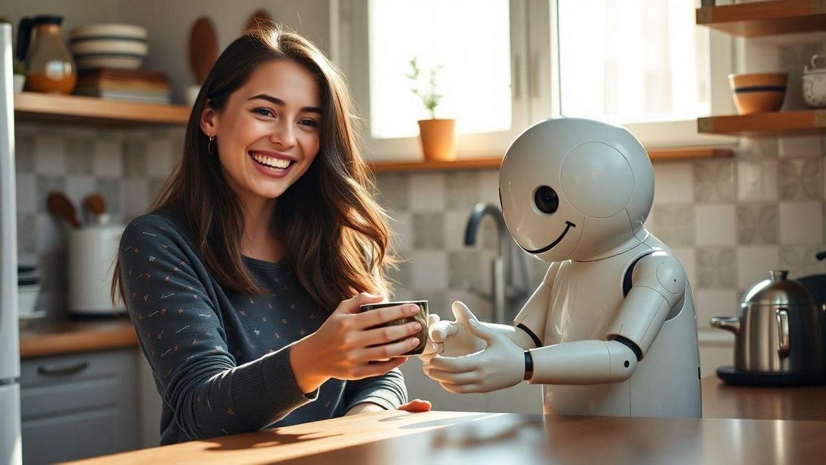 Interação humano-robô e empatia artificial no dia a dia