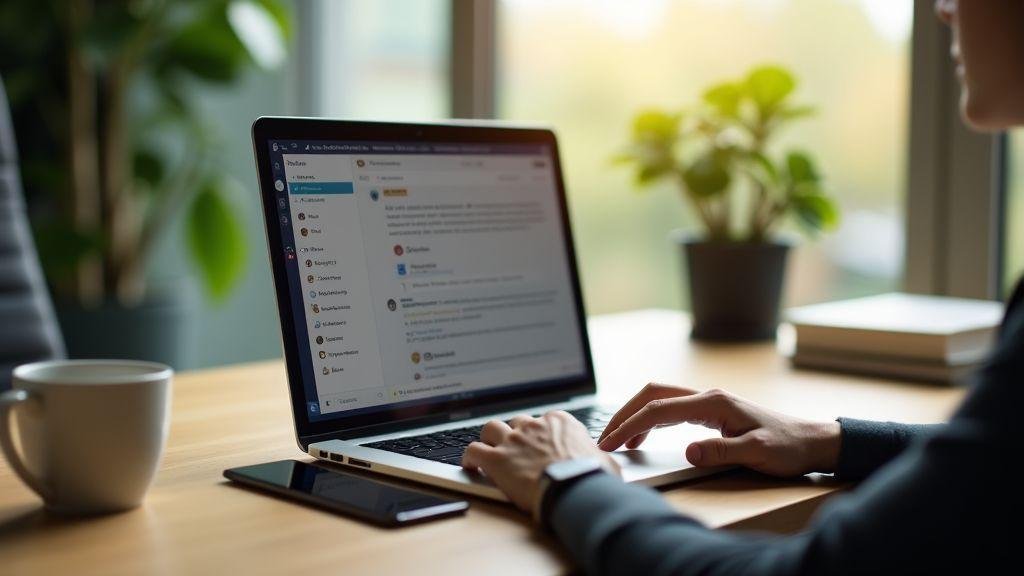 Automações no Slack e comandos slash Slack para ganhar tempo