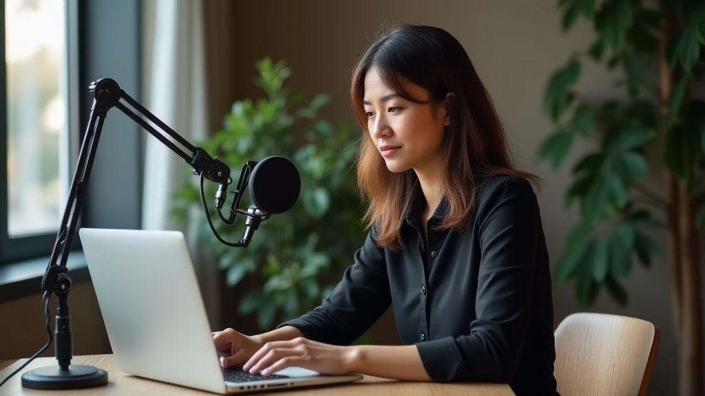 Como configurar áudio para Zoom profissional