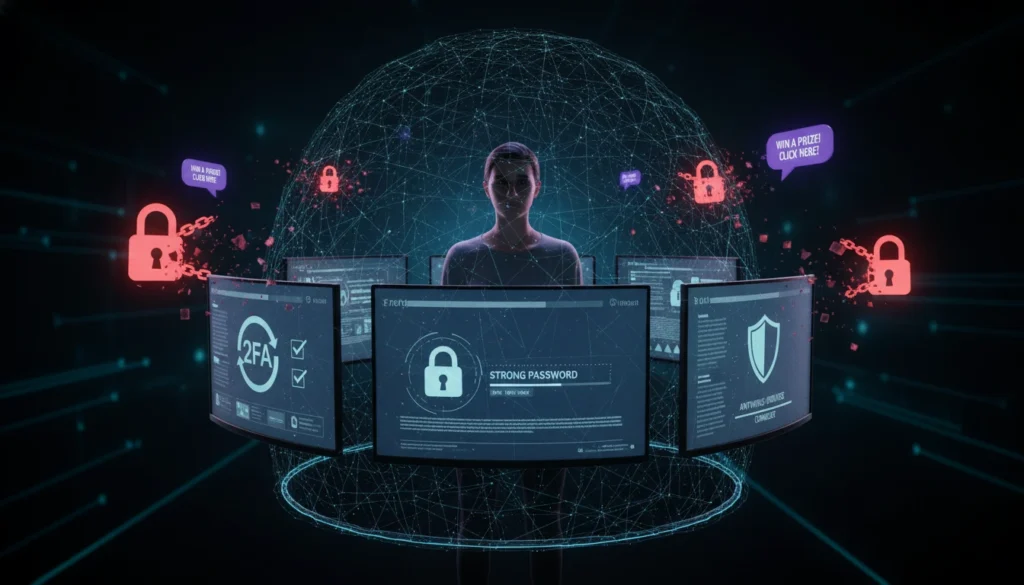 Segurança Digital Contra Golpes Online Eficazes