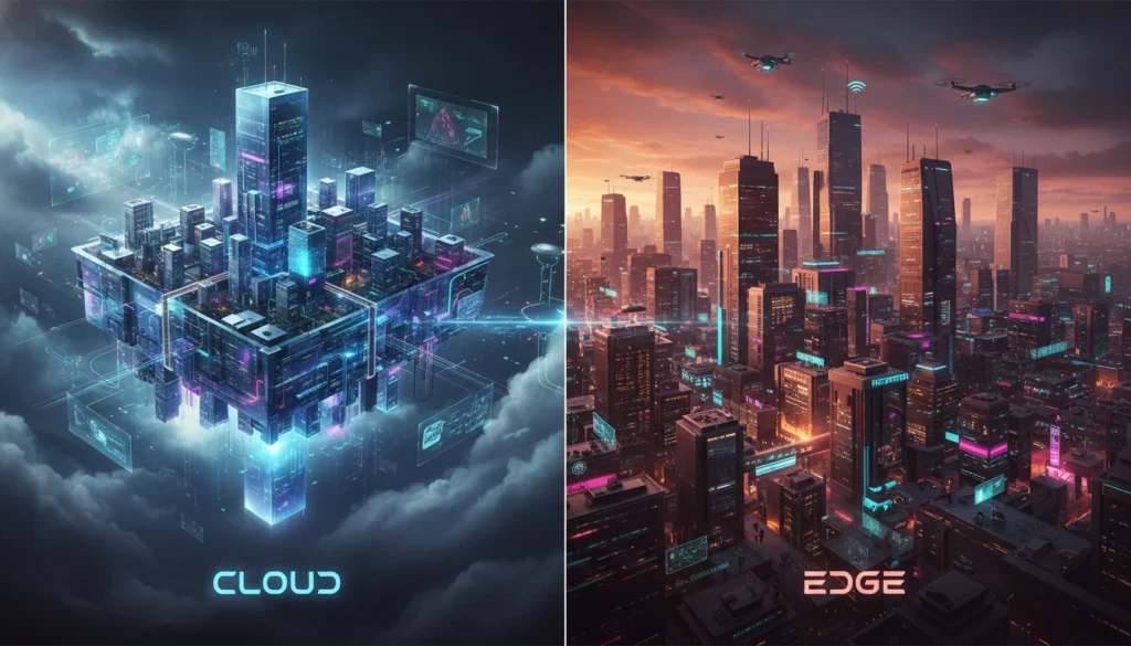 Cloud vs Edge Computing: Entenda a Diferença Real e Decida