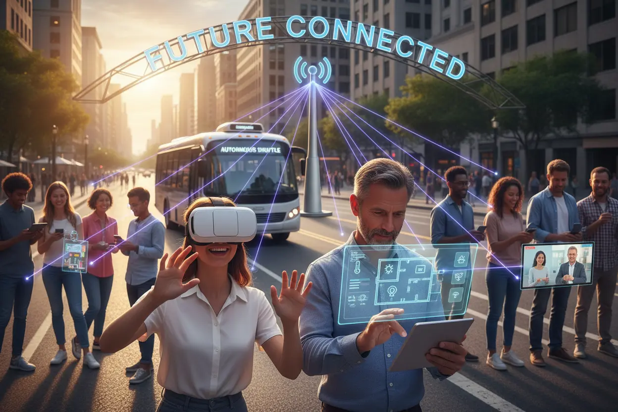 5G no Dia a Dia Aplicações práticas da tecnologia 5G