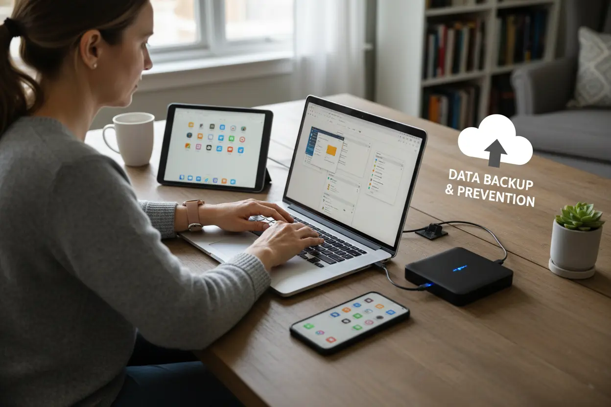 Data Loss Prevention Prevenção de perda de arquivos com backup