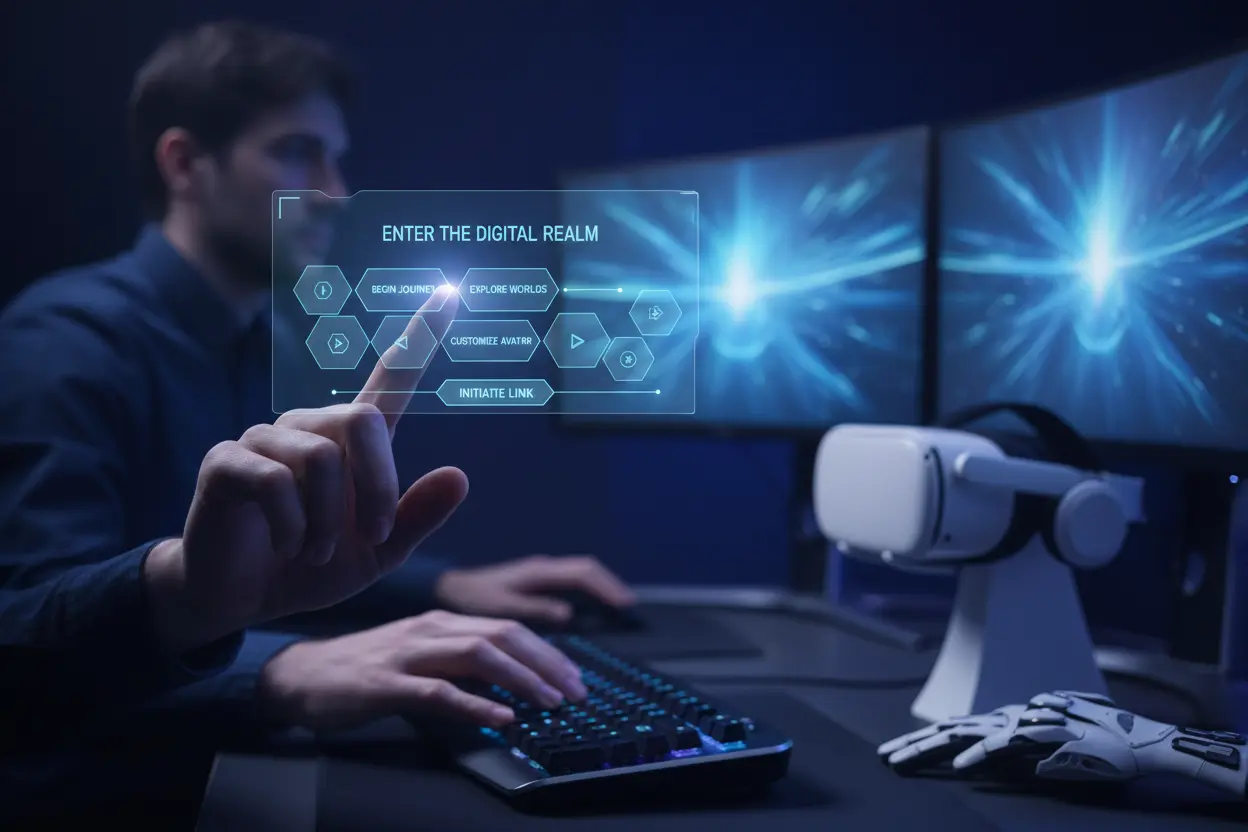 Primeiros Passos no Metaverso o que e metaverso e como entrar, guia de primeiros passos