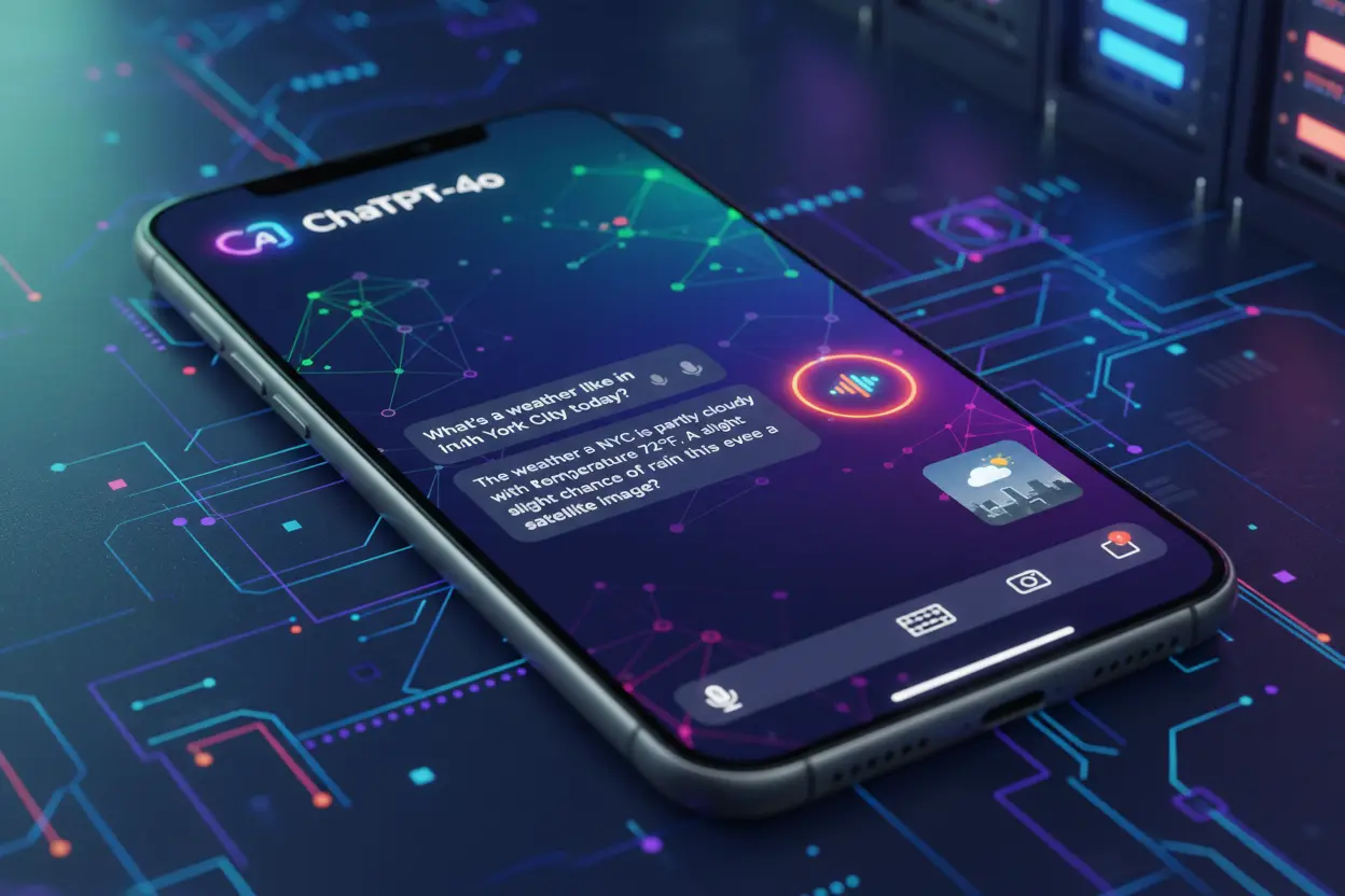 Interface do ChatGPT-4o para produtividade