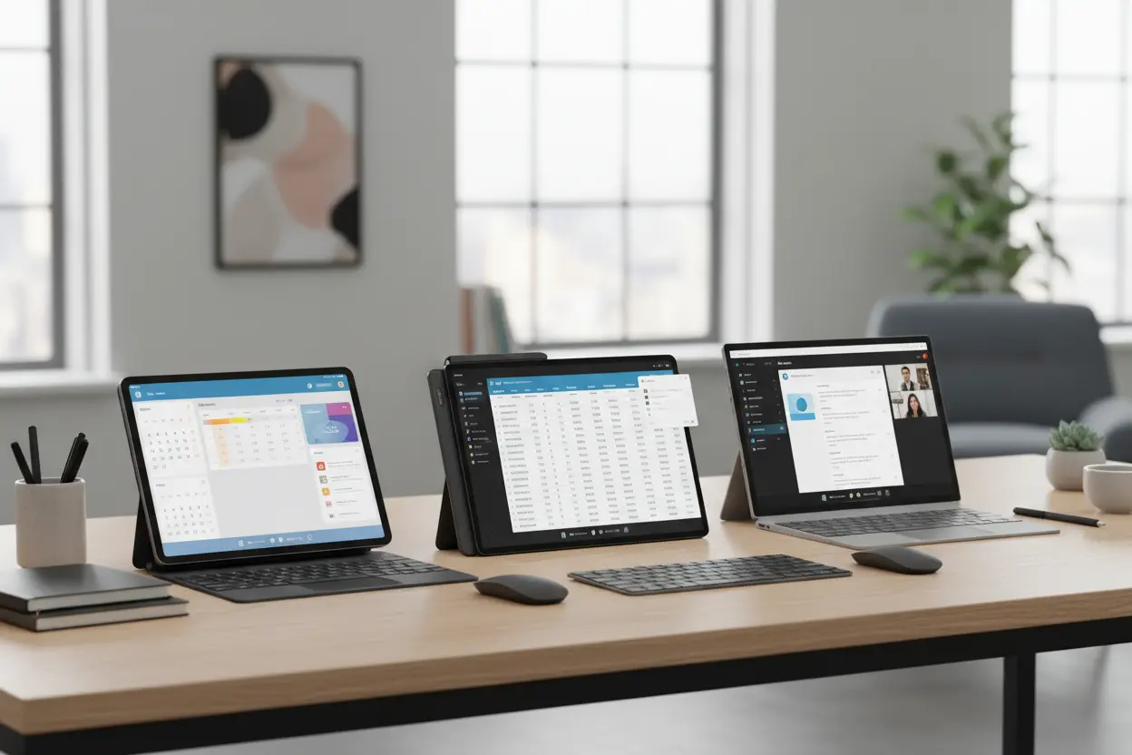 Comparativo de tablets para trabalho e estudo