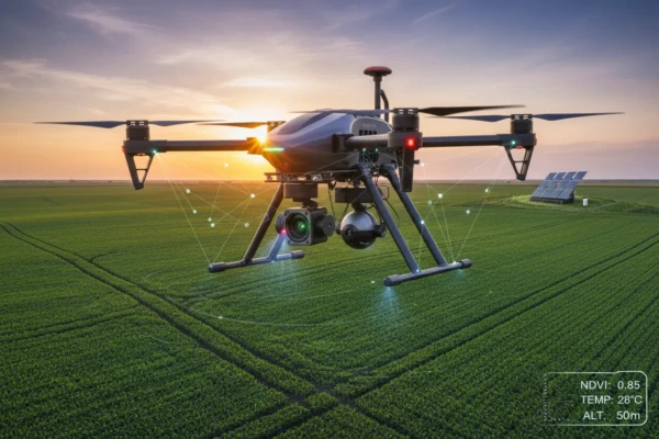 Como a tecnologia está transformando o agronegócio com drones