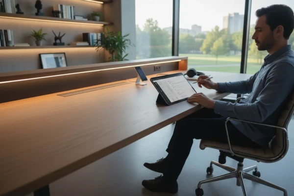 Melhor tablet para trabalho e estudo 2024 review em uso