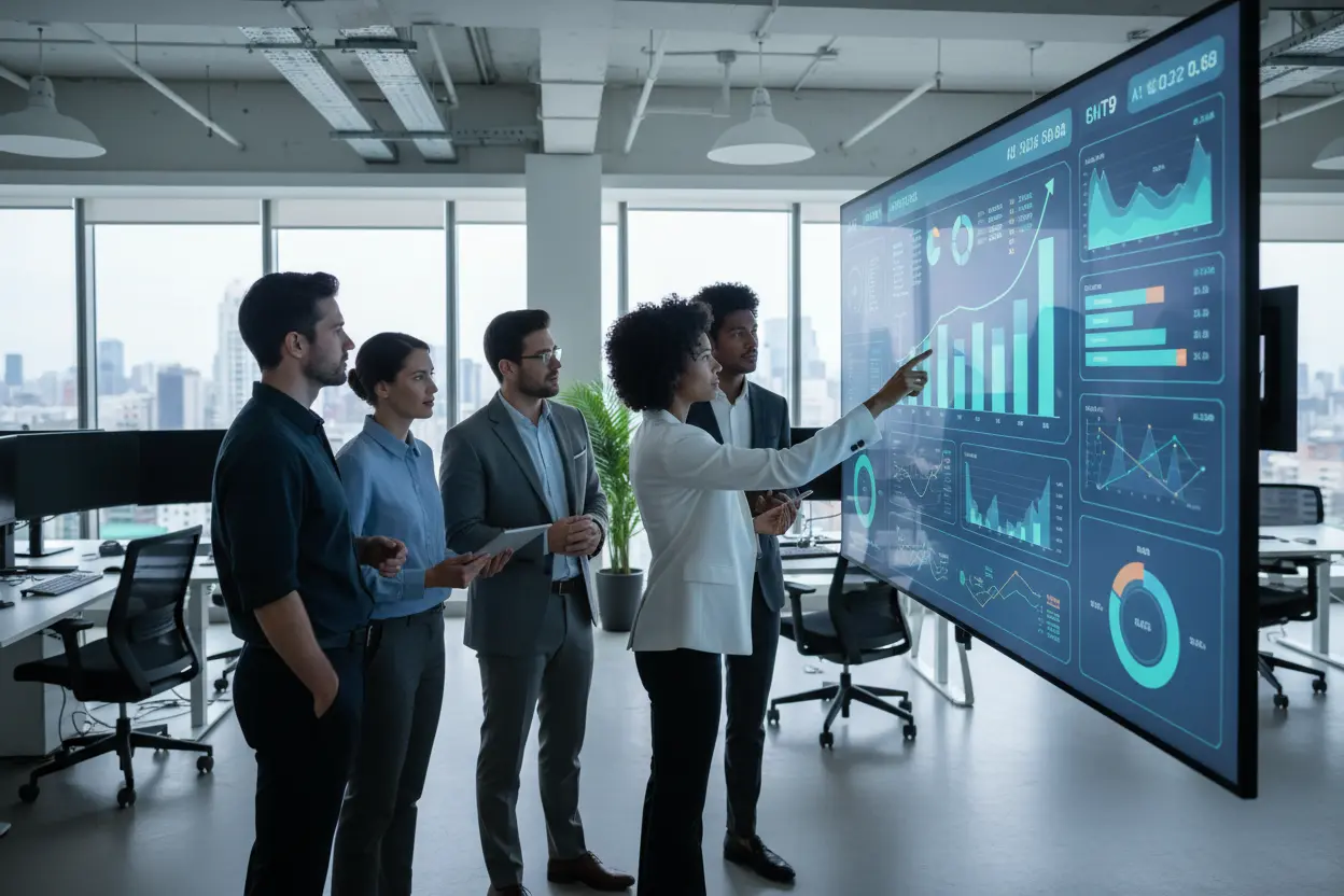 Benefícios de como usar IA para analisar planilhas e dados.