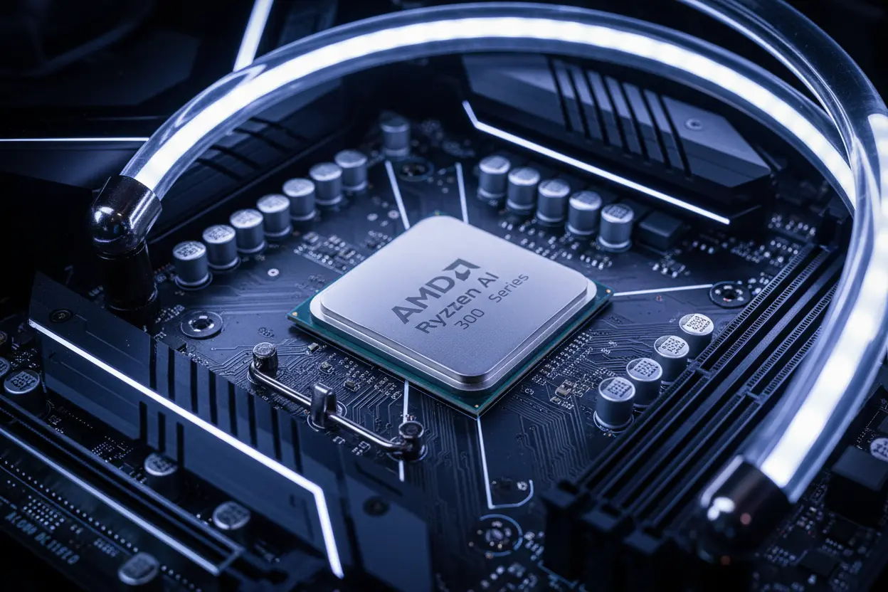 Novos processadores PC AMD Ryzen AI