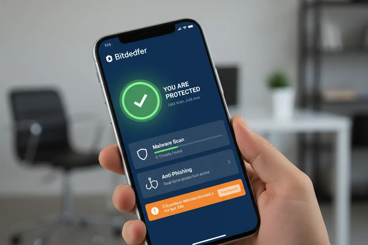 Aplicativo para proteger celular de invasores detectando ameaças