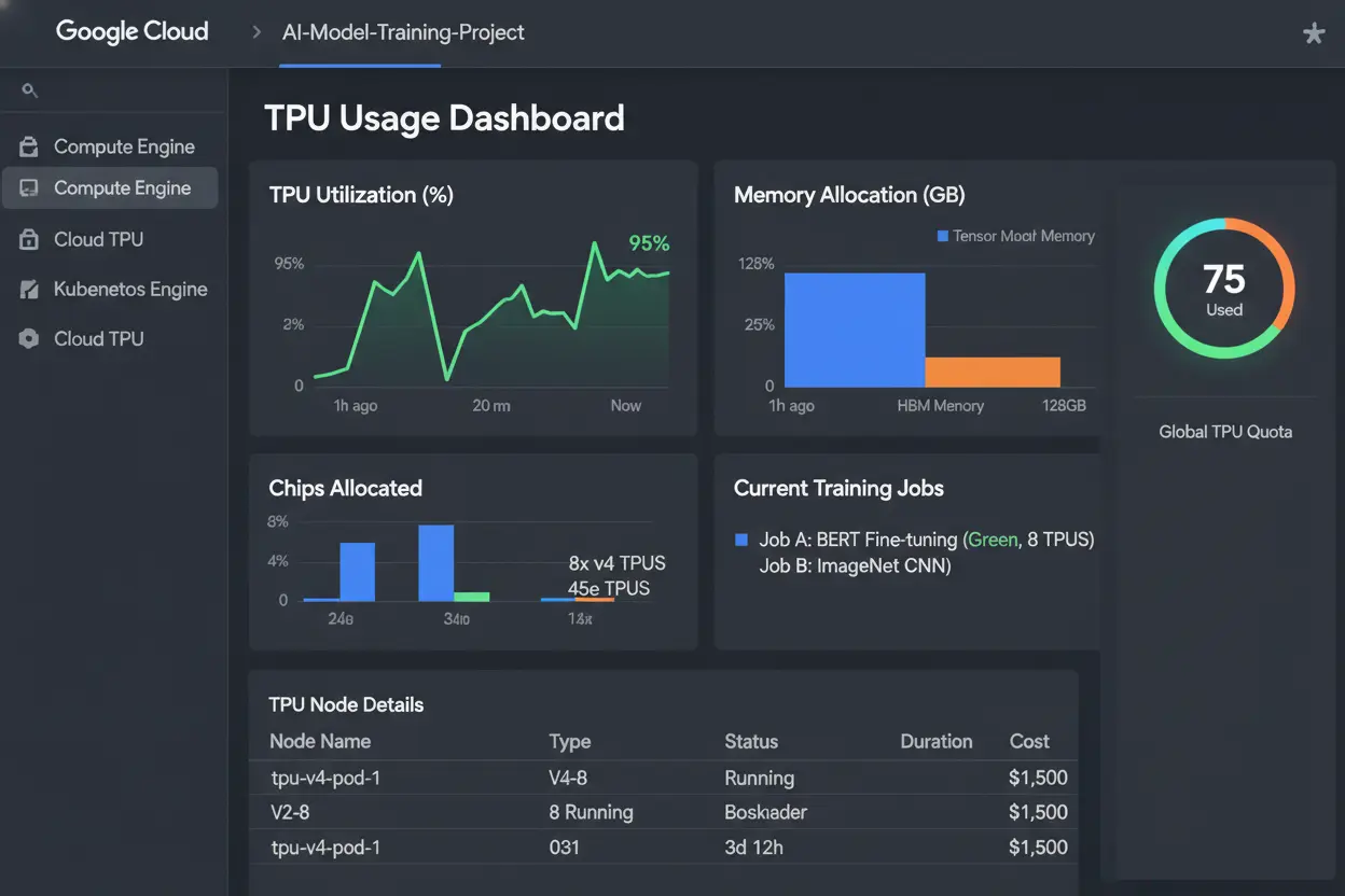 Inteligência artificial assusta Google: TPUs e Google Cloud