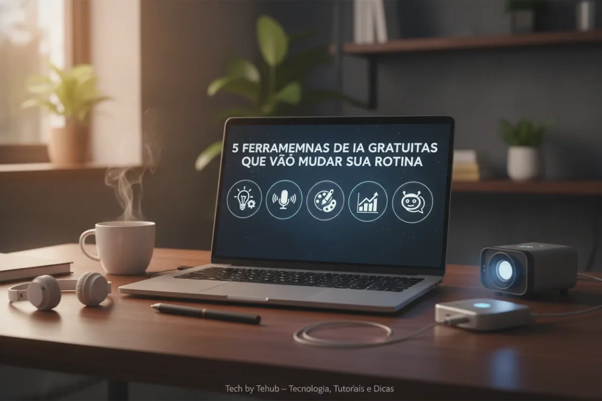 5 ferramentas de IA gratuitas que vão mudar sua rotina