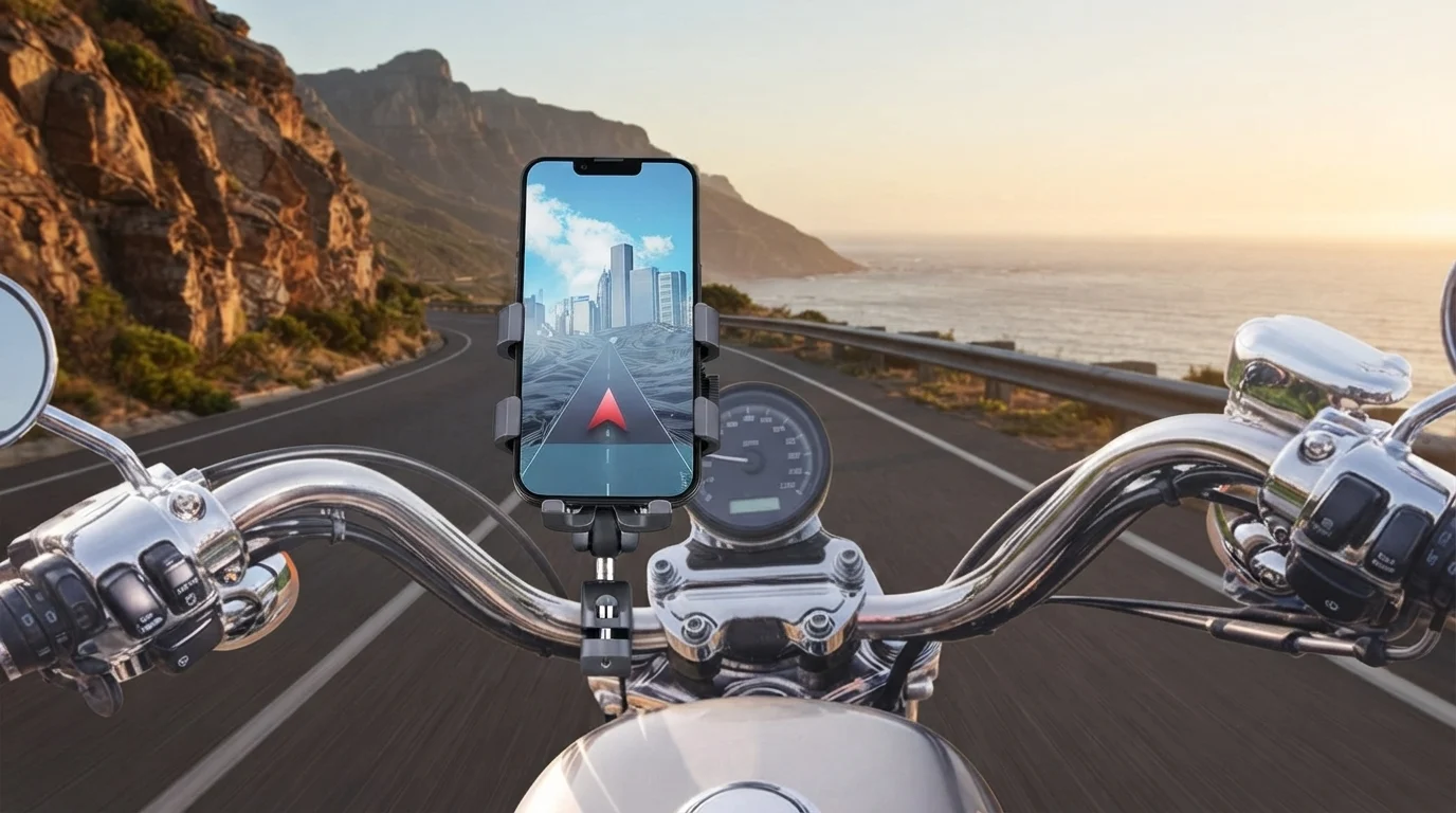 FANAUE Suporte de telefone de motocicleta