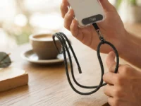 i2GO, Cordão Para Smartphone Preto com Cinza