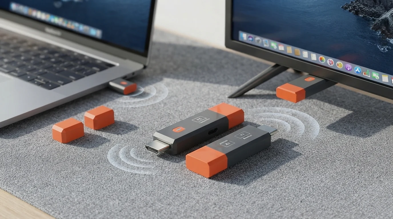 Transmissor e receptor HDMI sem fio