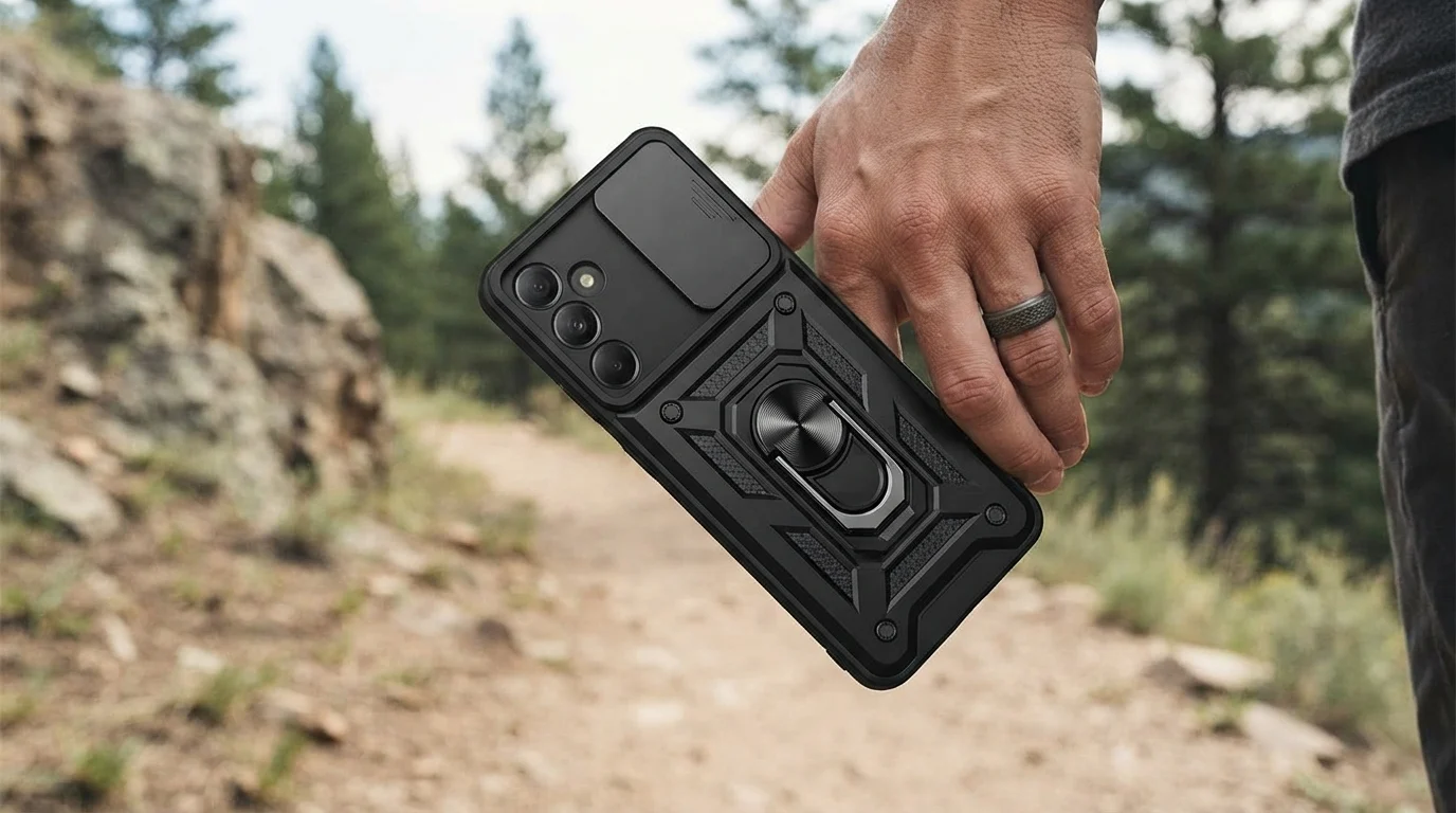 Capa Armadura Com Suporte Anel 360