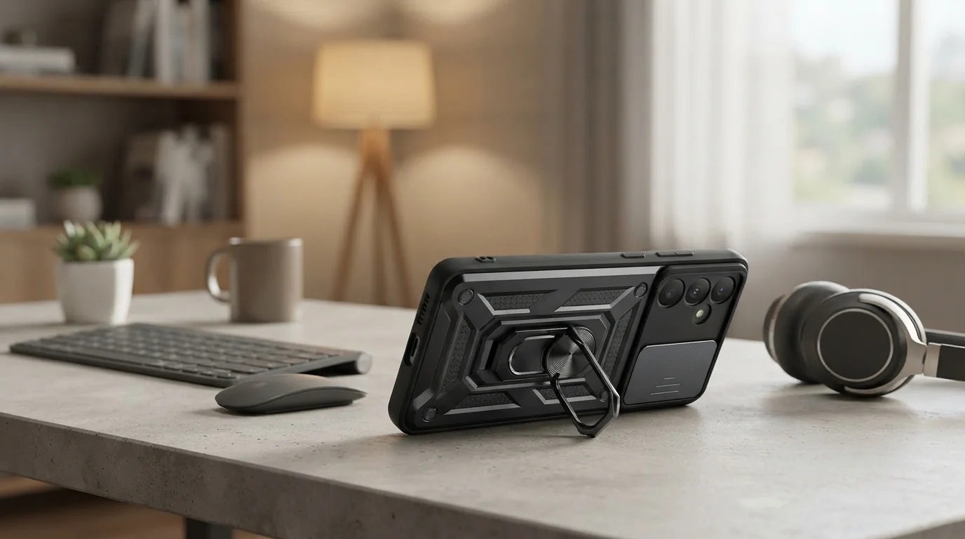 Capa Armadura Com Suporte Anel 360