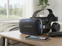 Thecoopidea Headset VR Compatível com Smartphone