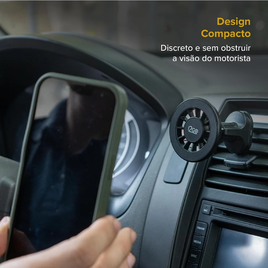 i2GO Ultra Magnetic Suporte Veicular com 36 Ímãs é bom?
