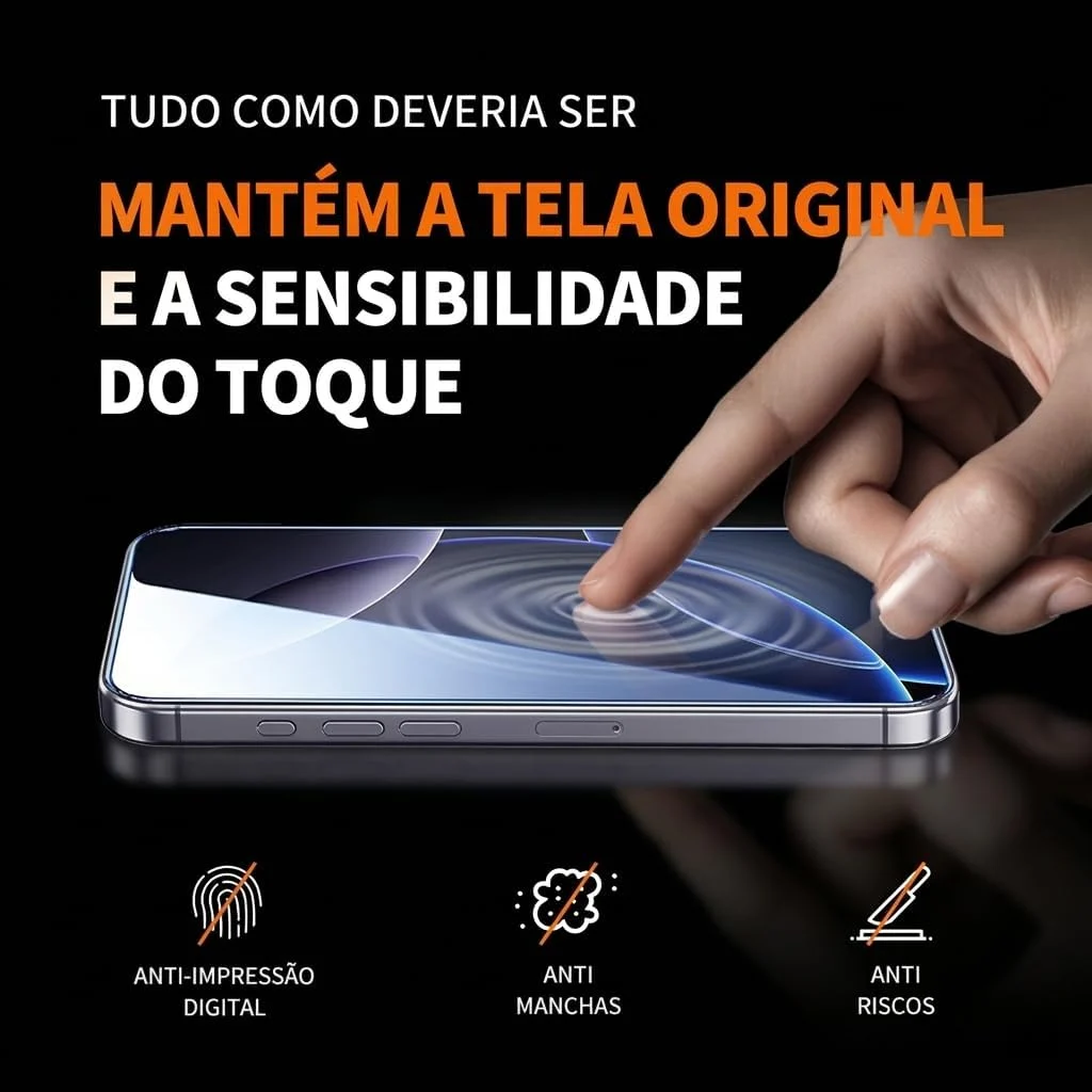 Pelicula De Privacidade Iphone 17 Pro Max Escritorio